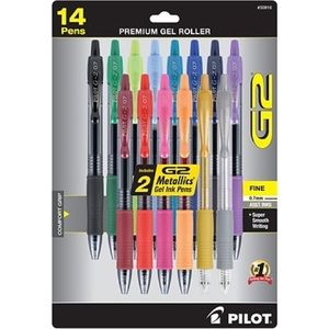 Pilot G2 Premium & G2 Gel Pens